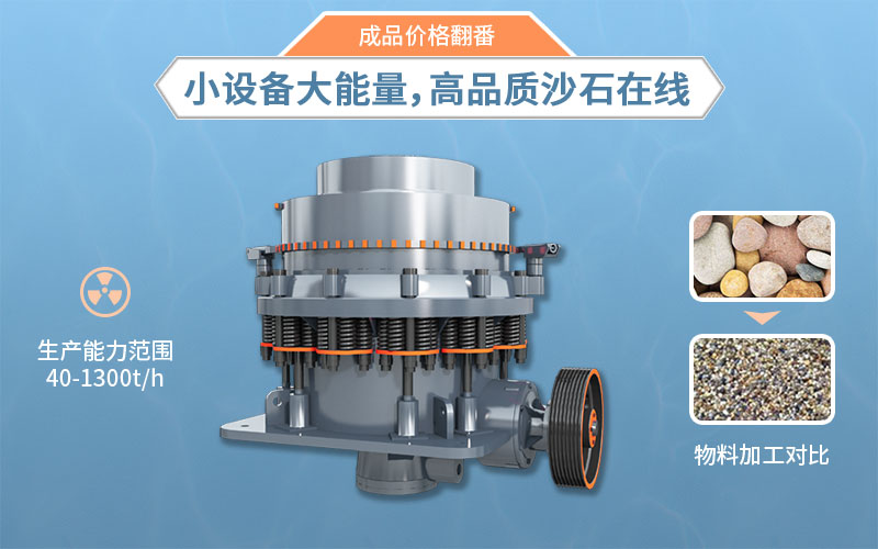 圓錐破碎石機(jī)和反擊破碎石機(jī)哪個(gè)產(chǎn)量大